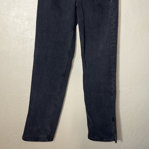 Motel rocks high rise black boot cut split leg jeans - Picture 3 of 9